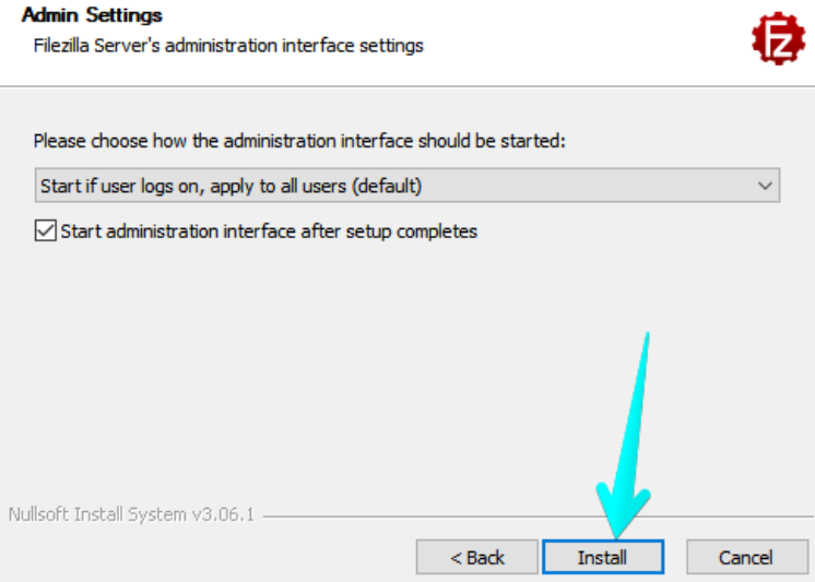 Windows 10/11安装配置FileZilla服务器